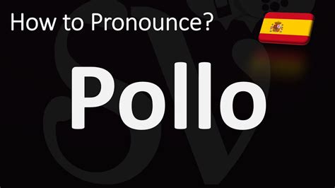 pollon español|pollo meaning in english.